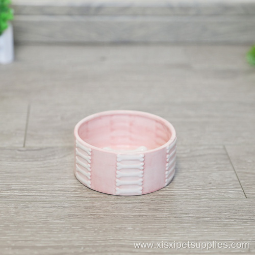 Clean Wholesale Factory Price Ceramic Dog Bowl